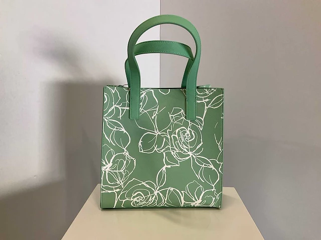 Ted baker - wxb-linecon - linear floral small icon bag - afbeelding 3 van  3