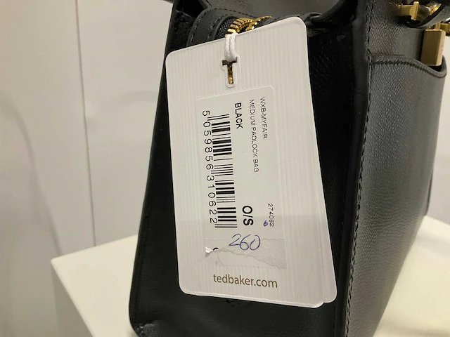 Ted baker - wxb-myfair medium padlock bag - handtas - afbeelding 2 van  4