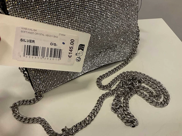 Ted baker - wxb-nialisa - soft knot crystal xbody bag - afbeelding 3 van  3