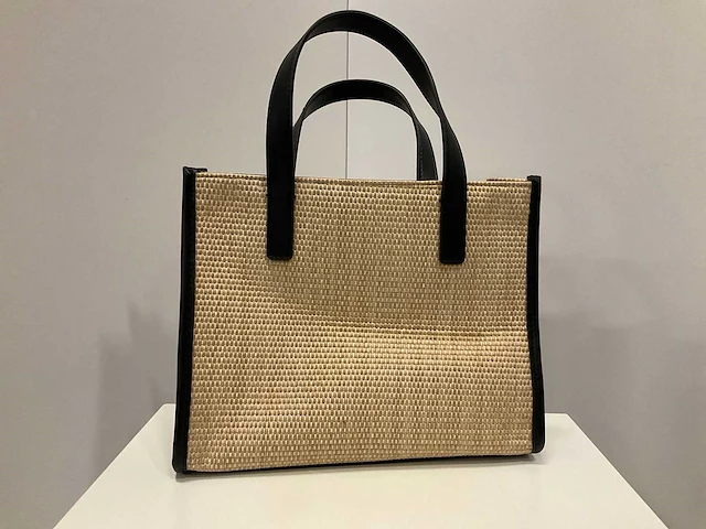 Ted baker - wxb-paolina - faux raffia small icon bag - afbeelding 2 van  4