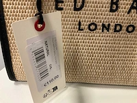 Ted baker - wxb-paolina - faux raffia small icon bag - afbeelding 3 van  4