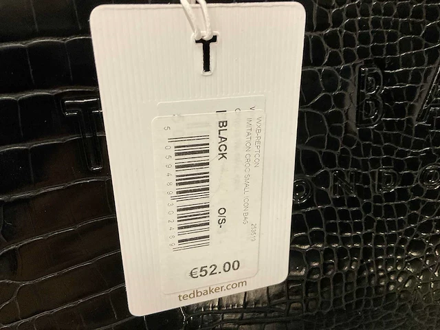 Ted baker - wxb-reptcon - imitation croc small icon bag - afbeelding 2 van  3
