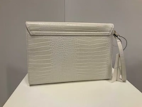 Ted baker - wxg-crocey - croc effect envelope pouch - afbeelding 3 van  3