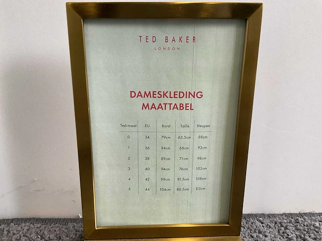 Ted baker wmo-aliciee long padded coat with detachable belt maat 3 - afbeelding 5 van  5