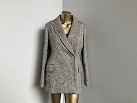 Ted baker wmo-felioh oversized double breasted blazer coat maat 4 - afbeelding 1 van  4