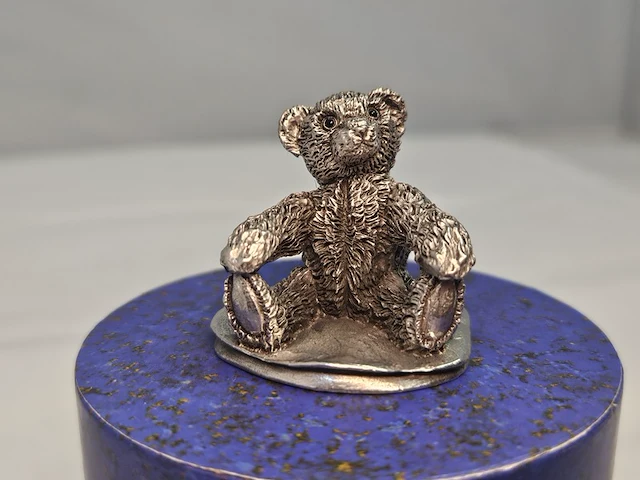 Teddy beer beeld - royal selangor - afbeelding 2 van  6