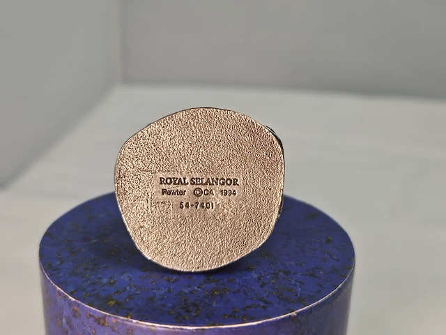 Teddy beer beeld - royal selangor - afbeelding 4 van  6