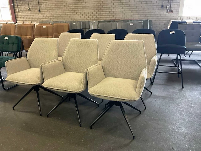 Teddy eetkamerstoel (6x) - afbeelding 1 van  12