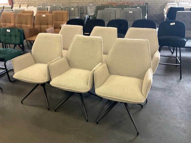 Teddy eetkamerstoel (6x) - afbeelding 10 van  12