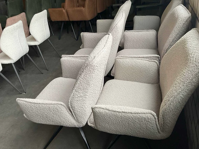 Teddy eetkamerstoel (6x) - afbeelding 3 van  12