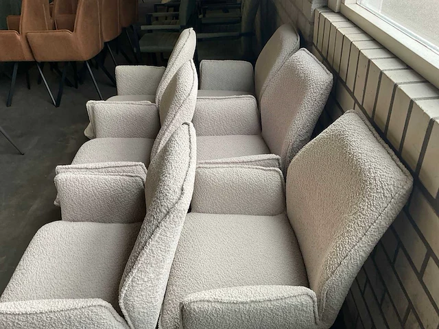 Teddy eetkamerstoel (6x) - afbeelding 4 van  12