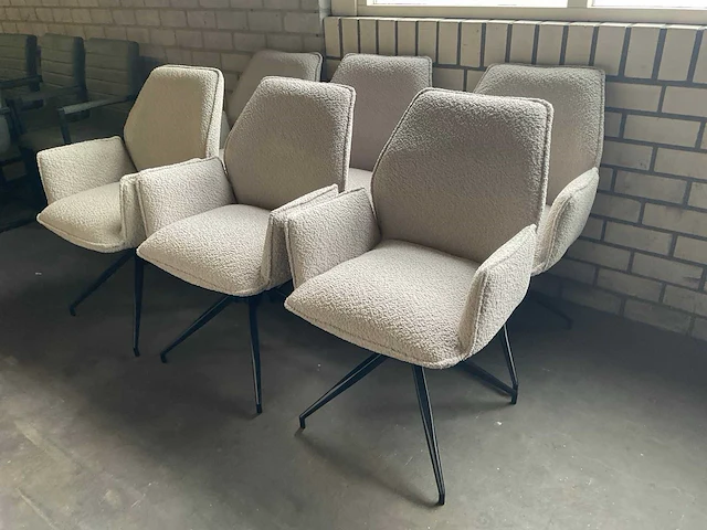 Teddy eetkamerstoel (6x) - afbeelding 6 van  12