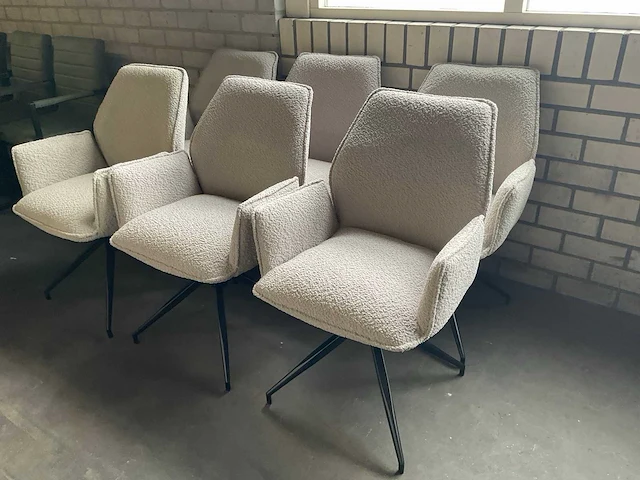 Teddy eetkamerstoel (6x) - afbeelding 7 van  12