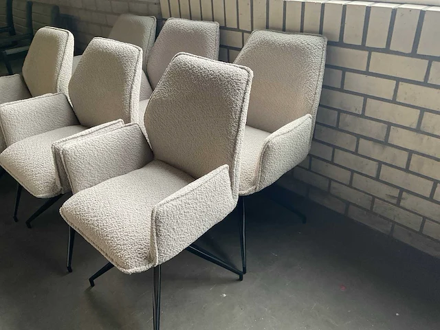 Teddy eetkamerstoel (6x) - afbeelding 10 van  12