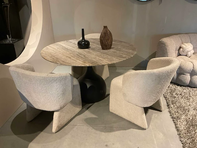 Teddy eetkamerstoelen (3x) - afbeelding 1 van  10