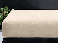 Teddy hoeslaken taupe 140 x 200cm - afbeelding 1 van  6