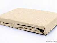 Teddy hoeslaken taupe 140 x 200cm - afbeelding 5 van  6