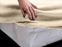 Teddy hoeslaken taupe 140 x 200cm - afbeelding 4 van  6