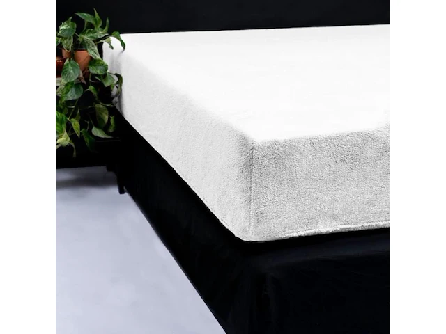 Teddy hoeslaken wit 140 x 200cm - afbeelding 3 van  7
