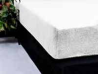 Teddy hoeslaken wit 160 x 200cm - afbeelding 3 van  7