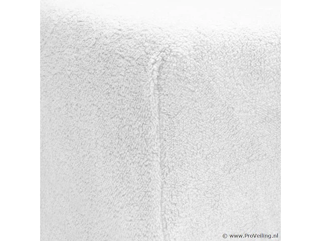 Teddy hoeslaken wit 180 x 200cm - afbeelding 4 van  7