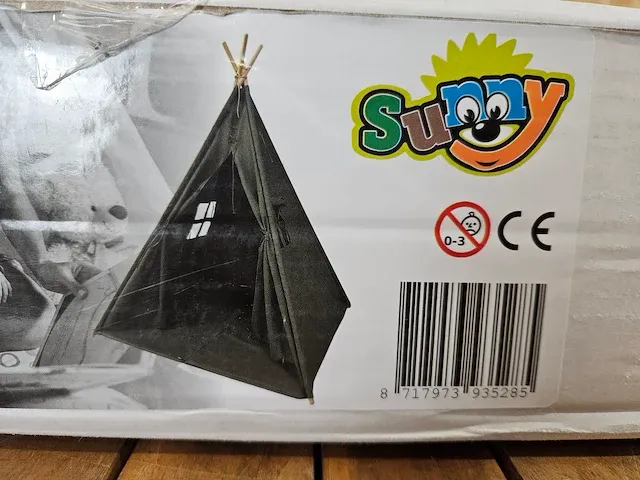 Teepee tent - afbeelding 2 van  4