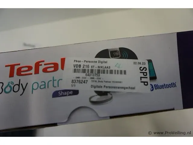 Tefal body partner yd3090s1 digitale personenweegschaal - afbeelding 2 van  2