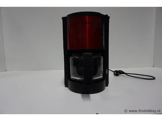 Tefal deluxe red wine cm310511 koffiezetter - afbeelding 1 van  5