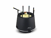 Tefal ef256812 fondue van roestvrij staal zwart - afbeelding 1 van  5