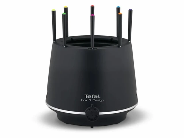 Tefal ef256812 fondue van roestvrij staal zwart - afbeelding 2 van  5