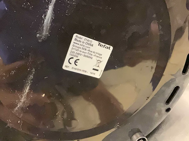 Tefal ey401d airfryer - afbeelding 5 van  5