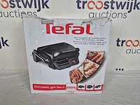Tefal gc30880 ultra compact grill zwart - afbeelding 2 van  2