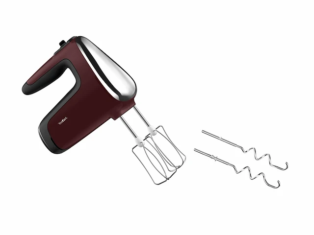 Tefal ht6525 powermix silence handmixer 600 w vermogen open handgreep snelheidsniveaus + turbofunctie - afbeelding 2 van  4
