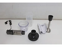 Tefal immersion blender 1000w zwart stainless steel - afbeelding 4 van  4