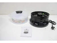 Tefal minicompact vc139810 2-in-1 stoomkoker vrijstaand 800 watt zwart - afbeelding 5 van  6