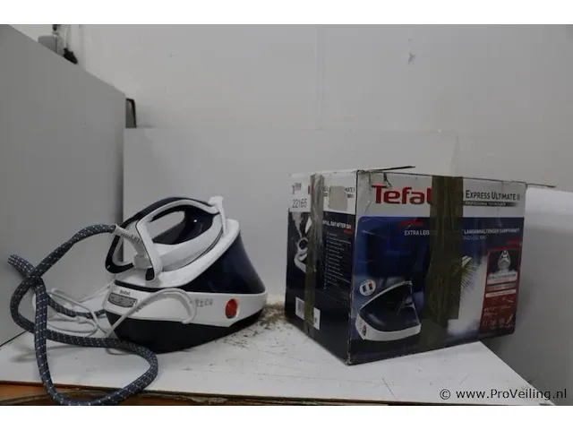Tefal stoomgenerator blauw - afbeelding 1 van  4