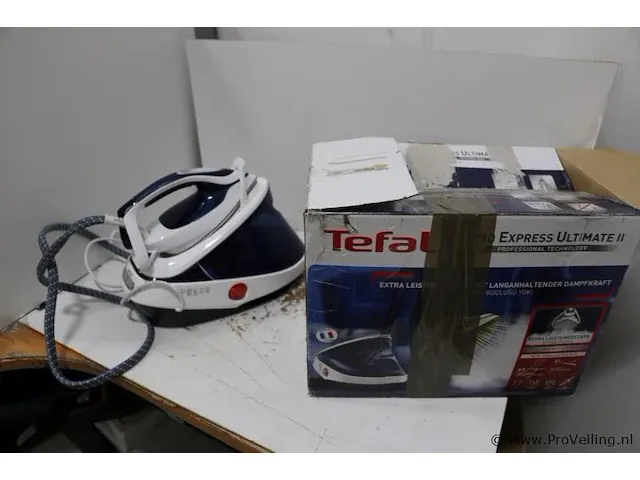 Tefal stoomgenerator blauw - afbeelding 4 van  4