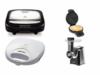 Tefal tosti ijzer | fritel wafelijzer | bomann tosti ijzer | teesa snijmachine - afbeelding 1 van  2