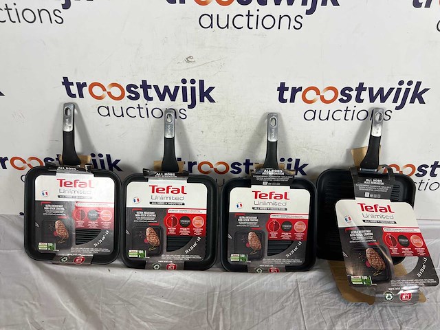 Tefal unlimited grillpan 26*26 cm - inductie - afbeelding 2 van  2