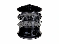Tefal vc140135 stoomkoker 2 mand(en) zwart vrijstaand 900 w - afbeelding 2 van  4