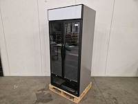 Tefcold - dubbeldeurs glasdeur koeling - fsc891h - afbeelding 1 van  3