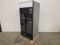 Tefcold - dubbeldeurs glasdeur koeling - fsc891h - afbeelding 1 van  3
