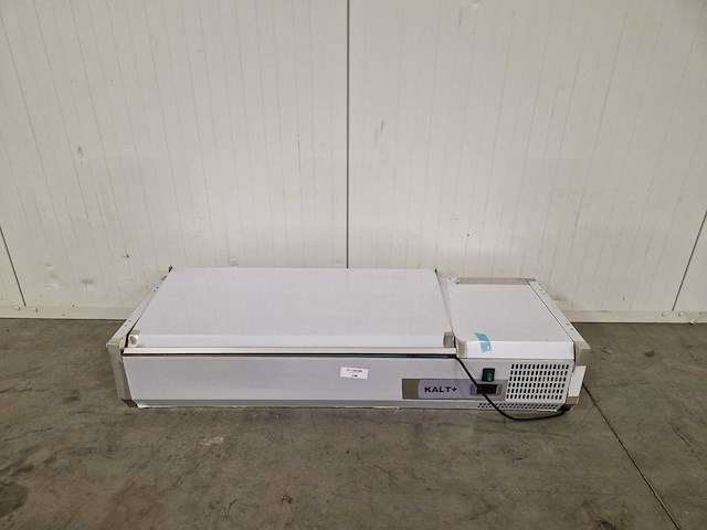 Tefcold - saladiere - opzet koelvitrine - vk38-120 s/s lid - afbeelding 1 van  2