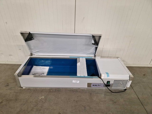 Tefcold - saladiere - opzet koelvitrine - vk38-120 s/s lid - afbeelding 2 van  2