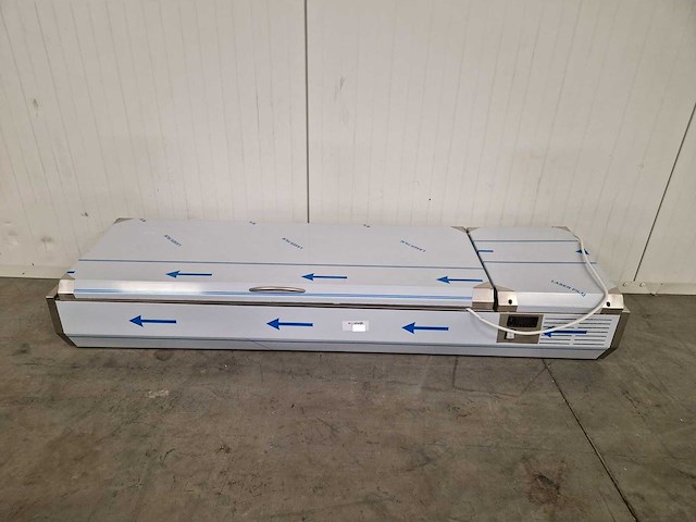 Tefcold - saladiere - opzet vitrine - vk38-150 s/s lid - afbeelding 1 van  2