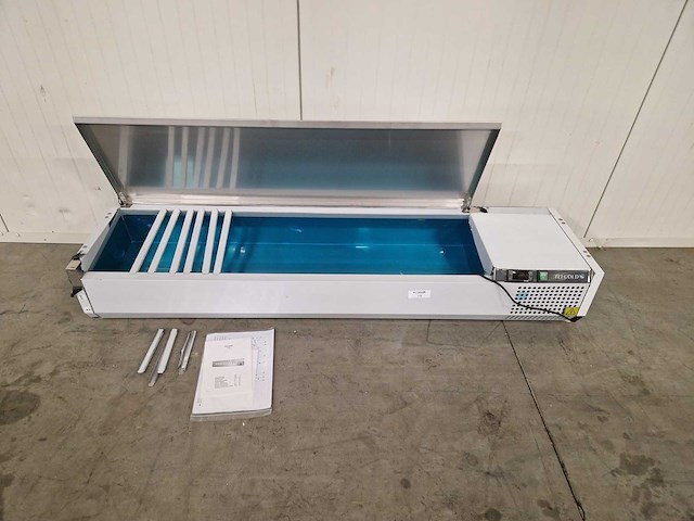 Tefcold - saladiere - opzet vitrine - vk38-160 s/s lid - afbeelding 2 van  2