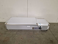 Tefcold - saladiere -opzet koelvitrine - vk38-120 s/s lid - afbeelding 1 van  3