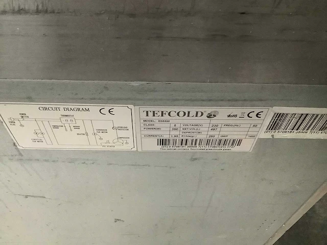 Tefcold - ss8300 - verrijdbaar koelmeubel met saladiere - afbeelding 10 van  13