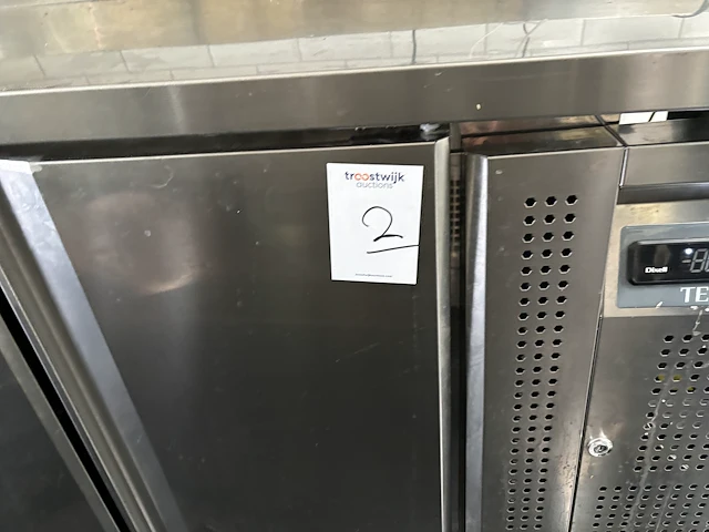 Tefcold 3-deurs koelwerkbank - afbeelding 3 van  4