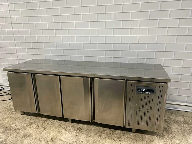 Tefcold cf7410-sp 4-deurs koelwerkbank - afbeelding 1 van  6